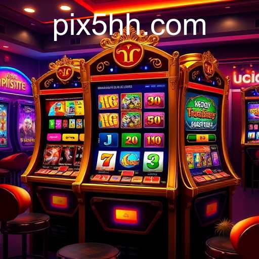 Caça-níqueis Online: Explorando o Universo de 5HH.com